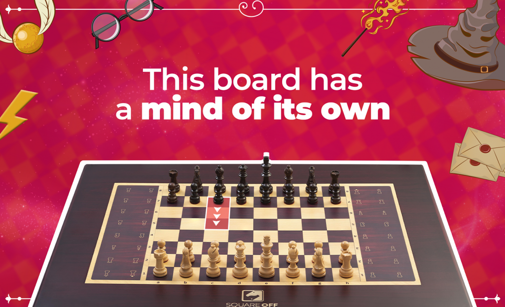 Magical AI chess set